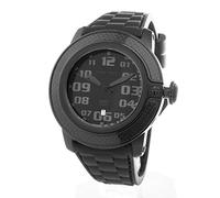 Glam Rock Men's GR33003 SoBe Black Dial Black Silicon Watch