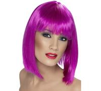 Glam Wig Neon Purple