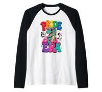 Glamasaurus Rex Pride Era Raglan Baseball Tee