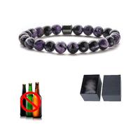 Glame Anti Alcohol Bracelet - 2025 GM Magnetic Sobriety Bracelet for Men & Women, Reduces Alcohol Cravings, Relieves Anxiety & Withdrawal Stress, Natural Support for Quitting Drinking (A8)