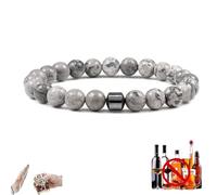 Glame Anti Alcohol Bracelet,2025 Sobriety Bracelet,Adjustable Glame An-ti Al-cohol Brace-let, Relieve Anxiety and Stress, Reduce the Urge to Drink, Magnetic Sobriety Bracelets for Men & Women (A12)