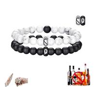 Glame Anti Alcohol Bracelet,2025 Sobriety Bracelet,Adjustable Glame An-ti Al-cohol Brace-let, Relieve Anxiety and Stress, Reduce the Urge to Drink, Magnetic Sobriety Bracelets for Men & Women (B8)
