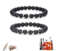 Glame Anti Alcohol Bracelet,2025 Sobriety Bracelet,Adjustable Glame An-ti Al-cohol Brace-let, Relieve Anxiety and Stress, Reduce the Urge to Drink, Magnetic Sobriety Bracelets for Men & Women (B6)