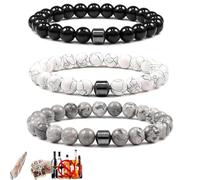 Glame Anti Alcohol Bracelet,2025 Sobriety Bracelet,Adjustable Glame An-ti Al-cohol Brace-let, Relieve Anxiety and Stress, Reduce the Urge to Drink, Magnetic Sobriety Bracelets for Men & Women (C2)
