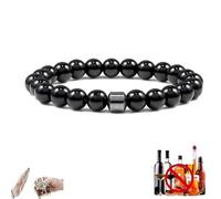 Glame Anti Alcohol Bracelet,2025 Sobriety Bracelet,Adjustable Glame An-ti Al-cohol Brace-let, Relieve Anxiety and Stress, Reduce the Urge to Drink, Magnetic Sobriety Bracelets for Men & Women (A1)