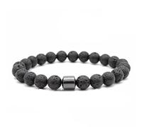 Glame Anti Alcohol Bracelet, Anti Alcohol Bracelet, Reduce the Urge to Drink, Relieves Anxiety, 8mm Adjustable Magnetic Wellness Bracelets, Stylish Unisex Jewelry (B)