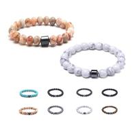 Glame Anti Alcohol Bracelet, Anti Smoking Bracelet, Adjustable Wearable Aid for Sober Living & Addiction Recovery (J)