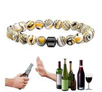Glame Anti Alcohol Bracelet,Glame International Anti Alcohol Bracelet,Adjustable Reduce the Urge to Drink Cravings and Reduce the Urge to Drink (Yellow)