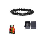 Glame Anti Alcohol Bracelet, Magnetic Sobriety Bracelets, Sobriety Bracelet for Men and Women, Reduce the Urge to Drink, Relieve Anxiety and Stress, Adjustable Magnetic Bracelets (Type B)