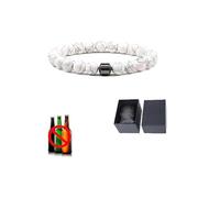Glame Anti Alcohol Bracelet, Magnetic Sobriety Bracelets, Sobriety Bracelet for Men and Women, Reduce the Urge to Drink, Relieve Anxiety and Stress, Adjustable Magnetic Bracelets (Type A)