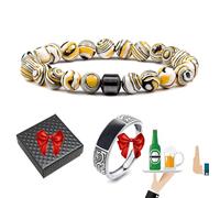 Glame Anti Alcohol Bracelet Magnetic with Enhancement Ring, Stop Drinking Alcohol Bracelet Reduce the Urge to Drink,Relieve Anxiety and Stress (18)
