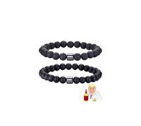 Glame Anti Alcohol Bracelets for Women Men,Anti-Alcohol Bracelet Signal Relief GM Mgnetic Bead Effective in Reducing the Urge to Drink Relieve Anxiety&Stress Jewelry Gifts