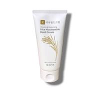 Glāmfōx | Rice Niacinamide Hand Cream - Glowing and Moisturising | From Locally Grown Korean Rice, Helps Provide Intense Skin Hydration and Nourishment, Leaving It Feeling Smooth | 120mL[Box Excluded]