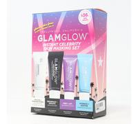 GLAMGLOW Instant Celebrity Skin Masking Set: 1x Supermud Clearing Treatment 15g/0.5oz + 1x Youthmud Glow Stimulating Treatment 15g/0.5oz + 1x Thristymud Hydrating Treatment 10g/0.35 + 1x Gravitymud Fi