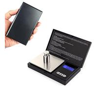 Glamified Digital Pocket Scales,100g 0.01g, Protable Kitchen Weighing Scale, Coffee Scales, Tare Function, For Gold, Jewellery, Food, Coffee, Herbs, Powder (Batteries Included)