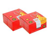 Glamified Shisha Hookah Charcoal Intense Shish Bahkoor Instant Light Premium Quick Lighting (2 Boxes (160 Dishes))