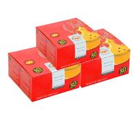 Glamified Shisha Hookah Charcoal Intense Shish Bahkoor Instant Light Premium Quick Lighting (3 Boxes (240 Dishes))