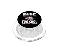 Glamma Because I'm Too Cool Be Called Grandma Floral Flower PopSockets PopGrip for MagSafe