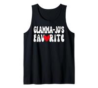 Glamma-JO’S Favorite Funny Grandparent Grandchild Humor Tank Top
