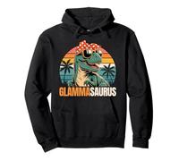 Glamma Saurus GlammaSaurus T Rex Dinosaur Family Matching Pullover Hoodie