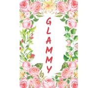 GLAMMY: GLAMMY Notebook, Cute Lined Notebooks and Journals, 120 Page Journal, Lined Writing notebook, Amazing Gag Gifts, Pink Floral Theme