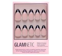 Glamnetic press on nail kit caviar 30s