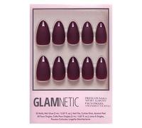 Glamnetic Press On Nail Kit French Merlot 30s