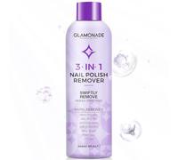 Glamonade Acetone Ultra-Powerful Nail Polish Remover: Professional Soak off Gel Nail Polish Remover Enriched with Natural Grape Seed Oil Acrylic Nail Glue Dip Powder for Home Salon 8 Fl Oz