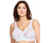 Glamorise 1003 Magic Lift Bra, White, Size 50D, Women White