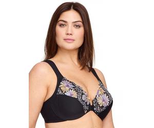 Glamorise 1245 Wonder Wire Bra, Multi, Size 46E, Women Print