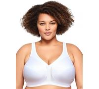 Glamorise MagicLift Front-Closure Posture Back Wirefree Bra 1265 (Women's & Women's Plus) White
