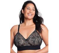Glamorise Bramour Gramercy Luxe Lace Bralette Black