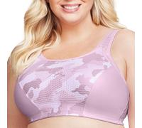 Glamorise Custom Control Sports Wirefree Bra 1166 (Women's & Women's Plus)