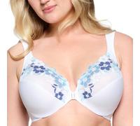 Glamorise Front-Closure Cotton Wonderwire Underwire Bra 1241 (Women's & Women's Plus) White