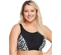 Glamorise Full Figure Plus Size Custom Control Wonderwire Sports Bra Underwire #9167