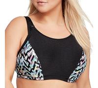 Glamorise Full Figure Plus Size Custom Control Wonderwire Sports Bra Underwire #9167