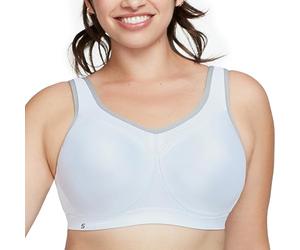 Glamorise Full Figure Plus Size High Impact Wonderwire Sports Bra #9066