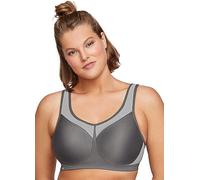 Glamorise High Impact Wonderwire Sports Underwire Bra 9066 (Women's & Women's Plus) Gray