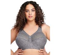 Glamorise MagicLift Moisture Control Wirefree Bra 1064 (Women's & Women's Plus) Gray Heather