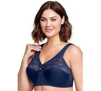 Glamorise Full Figure Plus Size MagicLift Original Wirefree Support Bra Blue