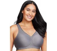 Glamorise MagicLift Seamless Sports Wirefree Bra 1006 (Women's & Women's Plus) Charcoal Gray
