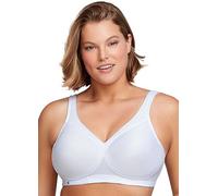 Glamorise MagicLift Seamless Sports Wirefree Bra 1006 (Women's & Women's Plus) White