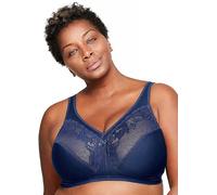 Glamorise MagicLift Minimizer Wirefree Bra 1003 (Women's & Women's Plus) Blue