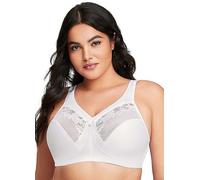 Glamorise MagicLift Minimizer Wirefree Bra 1003 (Women's & Women's Plus) White