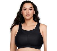 Glamorise No-Bounce Camisole Elite Sports Wirefree Bra 1067 (Women's & Women's Plus) Black