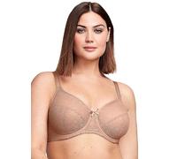 Glamorise Lace Comfort WonderWire Bra Natural