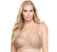 Glamorise Wirefree Bra MagicLift 1265 Front-Closure Posture Back Women's & Women's Plus