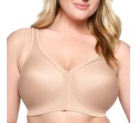 Glamorise Full Figure Plus Size MagicLift Front-Closure Posture Back Bra Wirefree #1265
