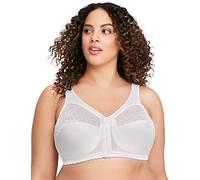 Glamorise MagicLift Front-Closure Support Wirefree Bra 1200 (Women's & Women's Plus) White