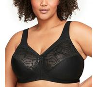 Glamorise MagicLift Natural Shape Support Wirefree Bra 1010 (Women's & Women's Plus) Black